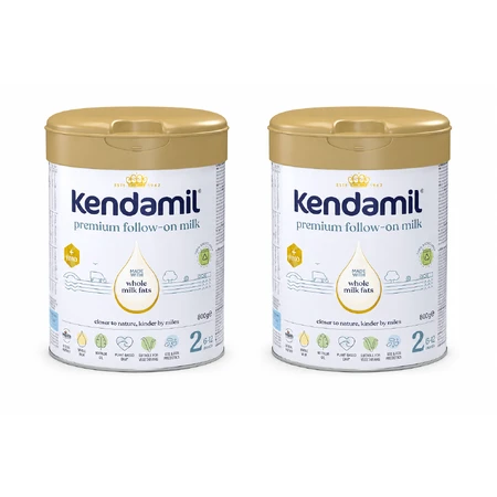 Kendamil Premium 2 HMO+ Folgemilch für Säuglinge ab 6 Monaten, 2 × 800 g, Kendal Nutricare