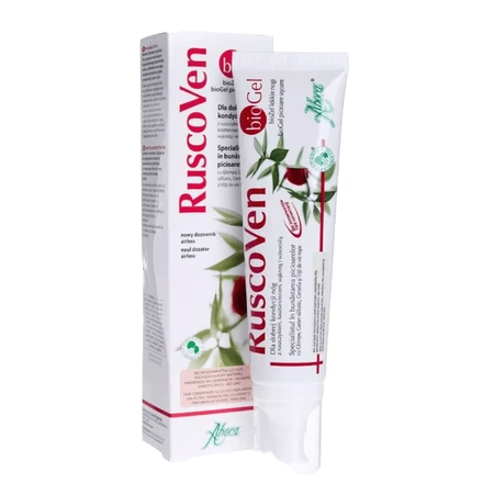 RuscoVen bioGel, gel per la salute delle gambe, 2x100 ml