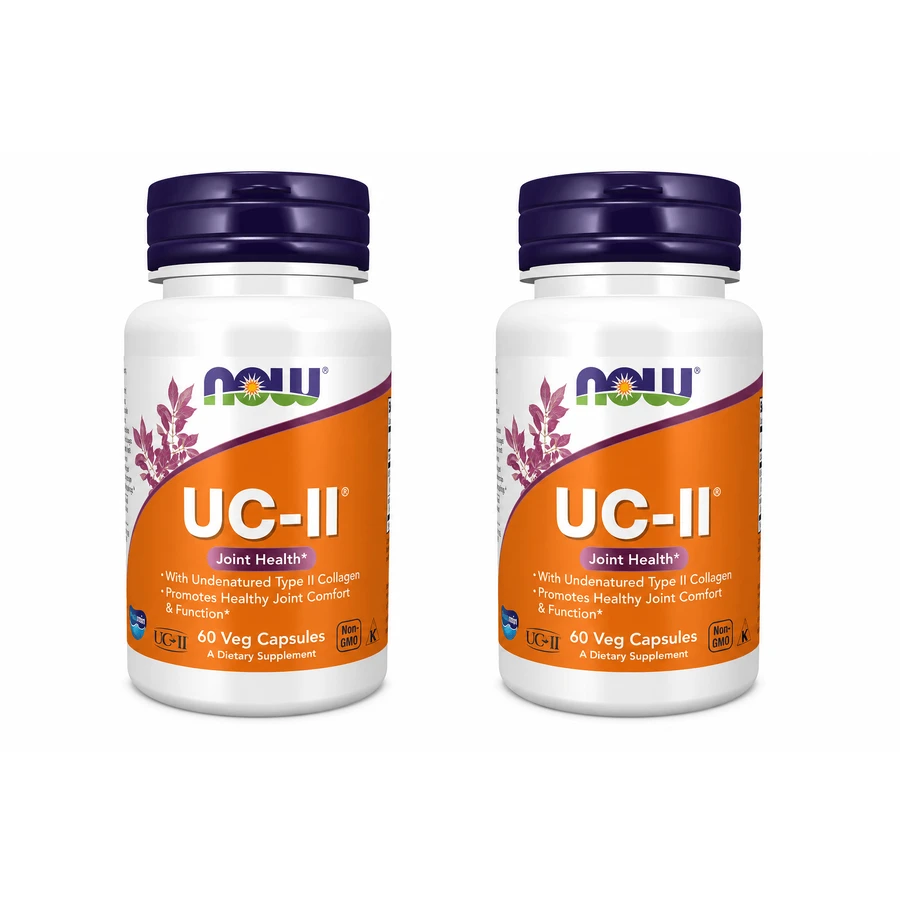 Now Foods UC-II Colagen de tip II, 2x60 capsule vegetale