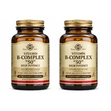 Solgar B-Complex "50", 2x50 capsule vegetali