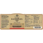 Solgar B-Complex "50", 2x50 capsule vegetale