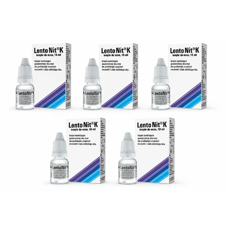 LentoNit K, eye drops, 5x10 ml