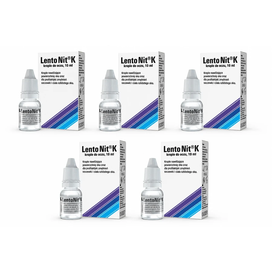 LentoNit K, eye drops, 5x10 ml