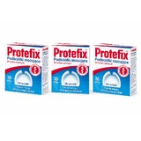 Protefix, coussinets de fixation de prothèses dentaires, pour la mâchoire, 3x30 pièces