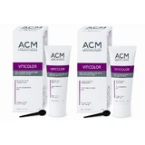 ACM Viticolor, gel colorante per pelle con macchie depigmentate, 2x50 ml