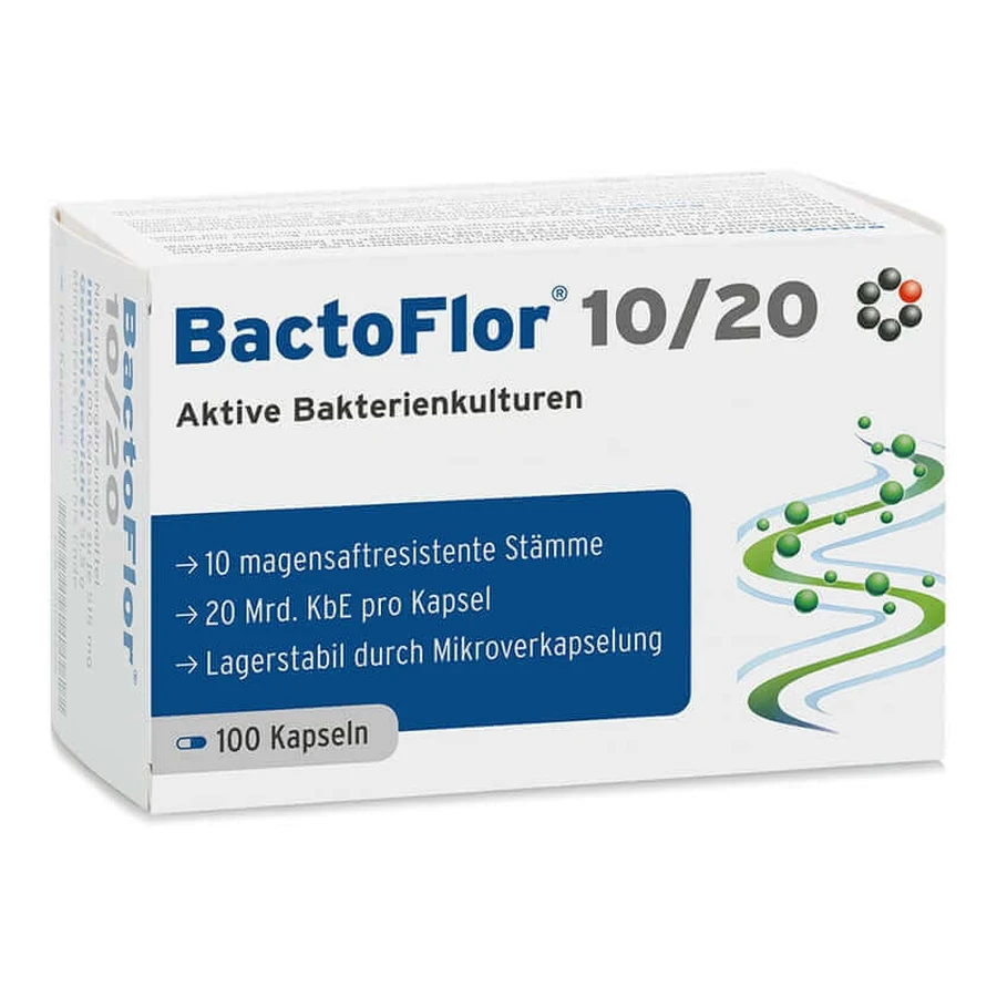 Bactoflor 10/20 capsule 2x100 buc