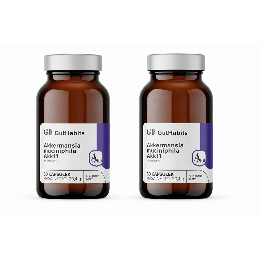 GutHabits Akkermansia Muciniphila Akk11, 2x60 Kapseln