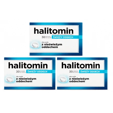 Halitomin, 3x30 de pastile, Aflofarm