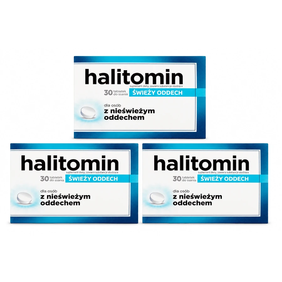 Halitomin, 3x30 de pastile, Aflofarm