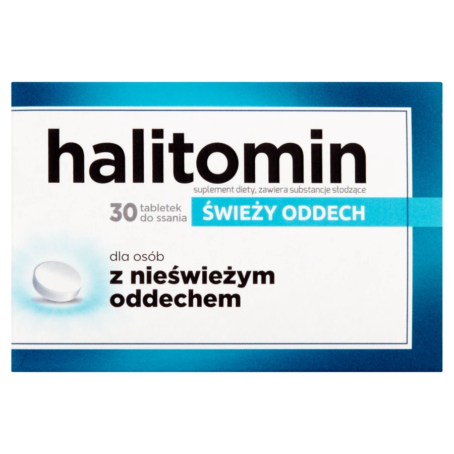 Halitomin, 3x30 de pastile, Aflofarm