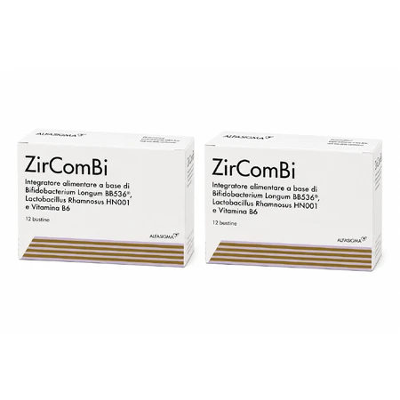 ZirComBi, 2x12 plicuri, Alfasigma 