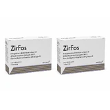 Zirfos al gusto di caramello, 2 confezioni da 12 bustine, Alfasigma