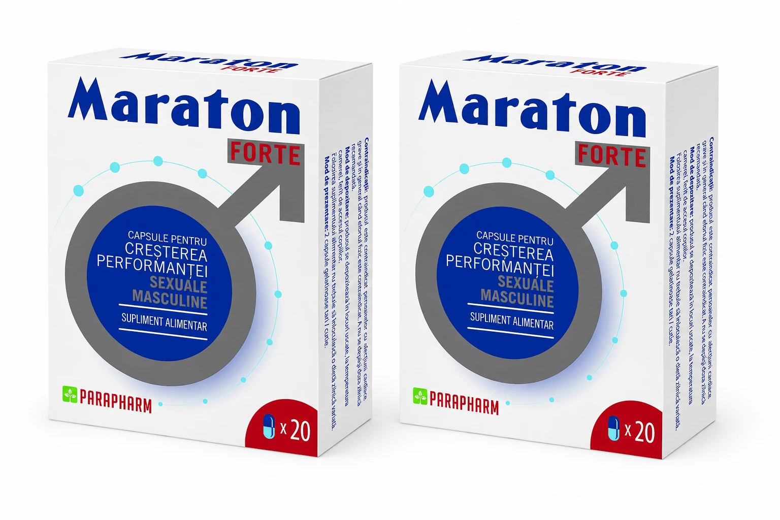 Maraton Forte, 2x20 capsules, Parapharm