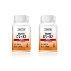 Vitamine D3 + K2 FORTE, 2x30 gélules, Zenyth