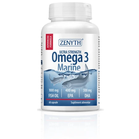 Omega 3 Marin, 2x60 gélules, Zenyth