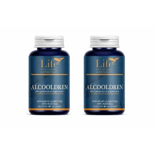 Integratore contro la voglia di alcol Alcooldren, 2x120 capsule, Bionovativ