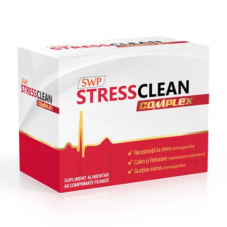Stresclin Complex, 2x60 compresse, Sun Wave Pharma