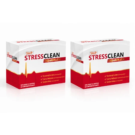 Stresclin Complex, 2x60 compresse, Sun Wave Pharma