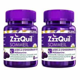 ZzzQuil Sleep Berries 2x30 cukierków żelowych