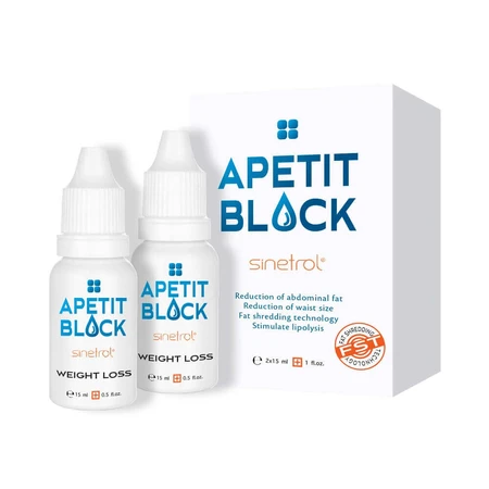 Apetit Block Sinetrol, 4x15 ml, Empire Expert Pharma
