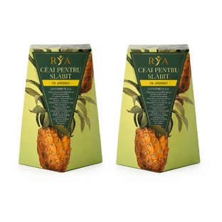 Tè dimagrante all’ananas, 2x60 g, Rya Vita