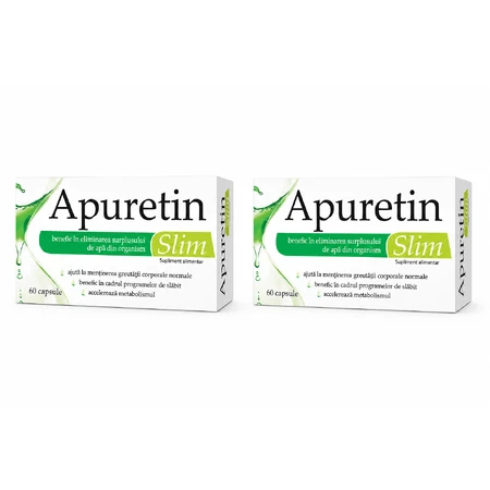 Apuretin Slim, 2 confezioni da 60 capsule, Zdrovit