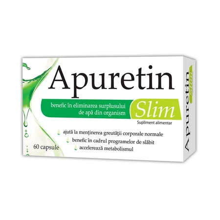 Apuretin Slim, 2 confezioni da 60 capsule, Zdrovit
