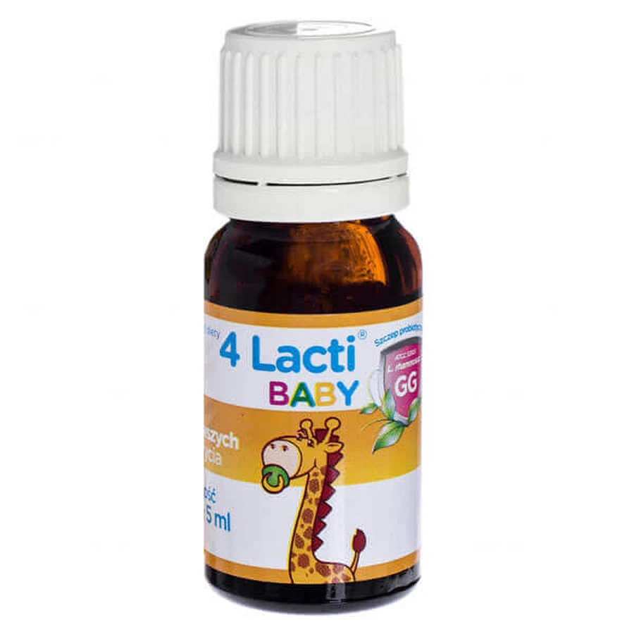 4 Lacti Baby from the first days of life, drops, 3x5 ml