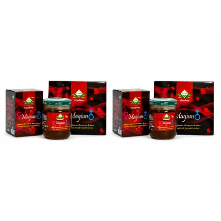 2 paquets de confiture de prunes aphrodisiaque de 240 g + 12 sachets de confiture de prunes aphrodisiaque naturelle, Themra
