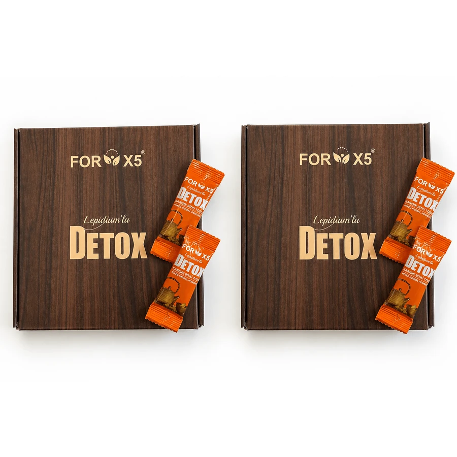 Lepidium'lu Detox slimming tea, 60 sachets x 4 g, For X5