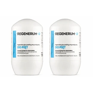Regenerum Esfoliante enzimatico rigenerativo per i talloni, 2x50 ml