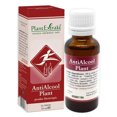 Antialcool Plant, 2x30 ml, Plant Extrakt