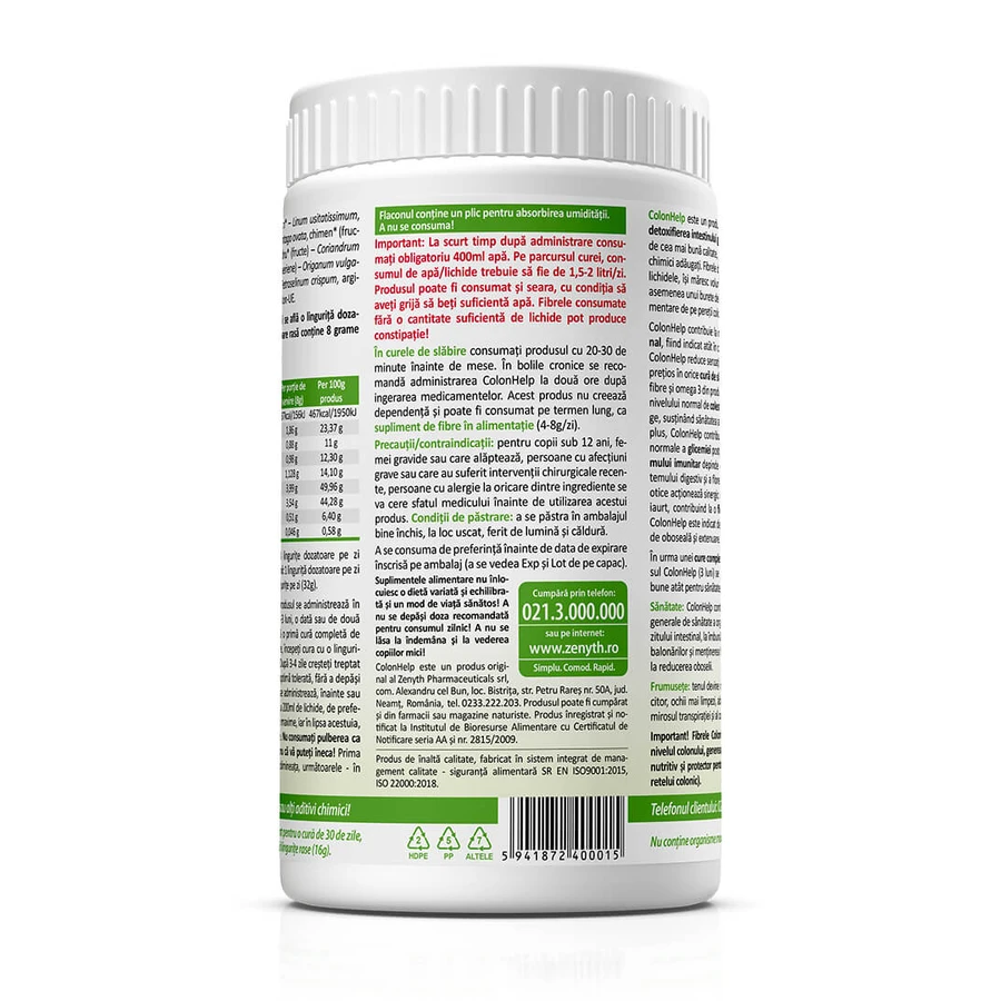 Colon Help, 2x480 g, Zenyth