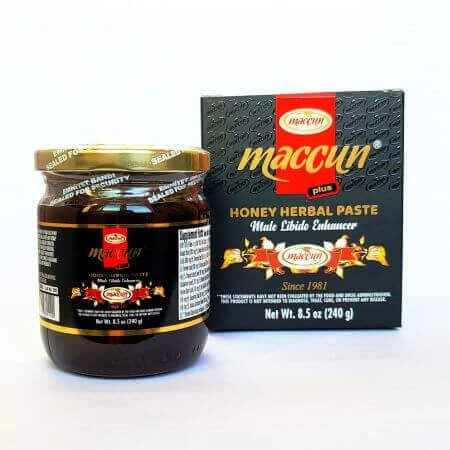 Pasta di miele per potenza, Afrodisiac Herbal, 3x240 g, Maccun