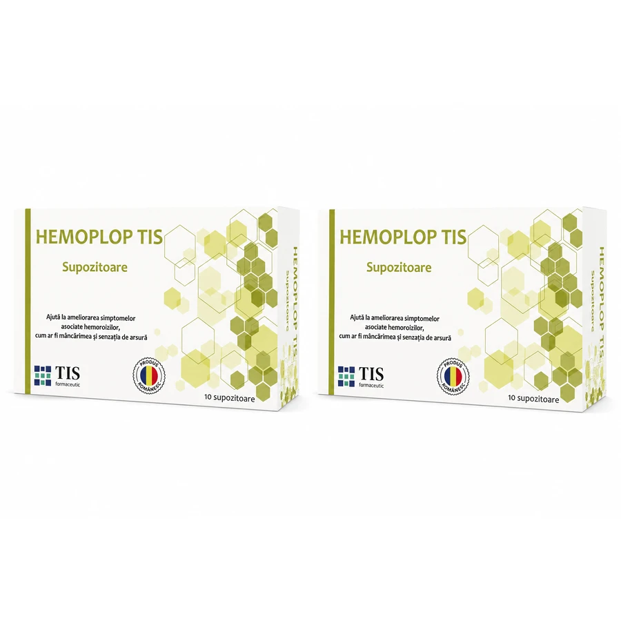 Supposte di propoli Hemoplop Tis, 2x10 pezzi, Tis Farmaceutic