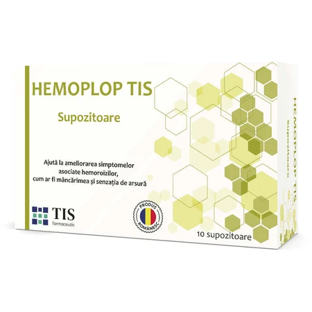 Supposte di propoli Hemoplop Tis, 2x10 pezzi, Tis Farmaceutic