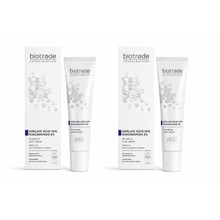 Crème à l'acide azélaïque 20% + Niacinamide 6%, 2x30 ml, Biotrade
