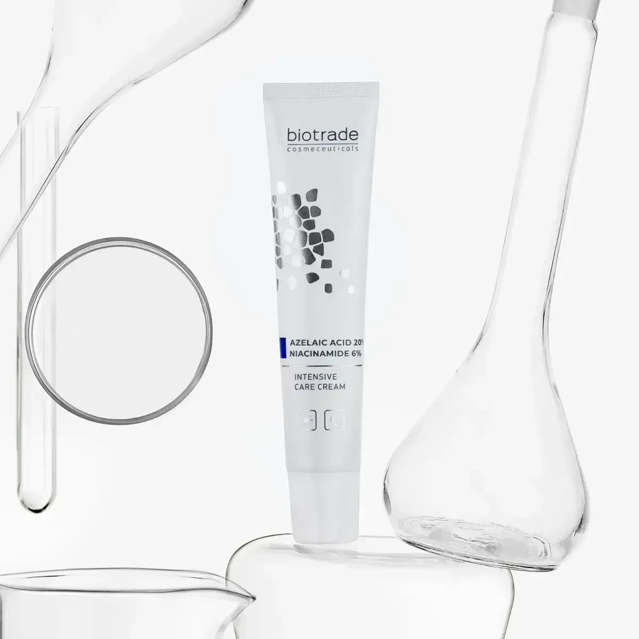 Crème à l'acide azélaïque 20% + Niacinamide 6%, 2x30 ml, Biotrade
