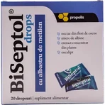  BiSeptol drops caramelos con azul de metileno, 2x20 unidades