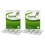 Antiparasitaire interne pour chats Chestal Cat Chew, 2x8 comprimés à croquer, Ceva Sante