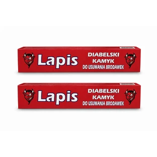 Ciottolo del diavolo di Lapis, stick per la rimozione delle verruche, 2 pezzo