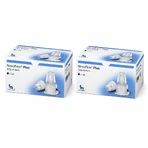 Aghi per iniettore NovoFine Plus, 32G (0,23/0,25 mm) x 4 mm, 2 confezioni da 100 pezzi, Novo Nordisk Pharma