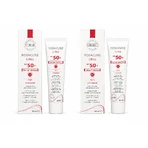 Synchroline Rosacure Ultra, crema viso con protezione SPF 50+, 2x30 ml