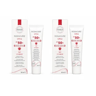 Synchroline Rosacure Ultra, krem do twarzy z filtrem ochronnym SPF 50+, 2x30 ml