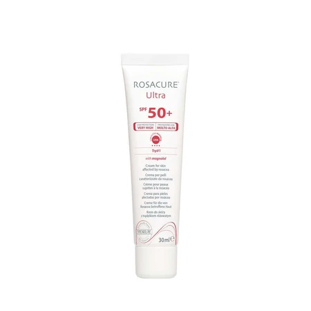 Synchroline Rosacure Ultra, crema viso con protezione SPF 50+, 2x30 ml