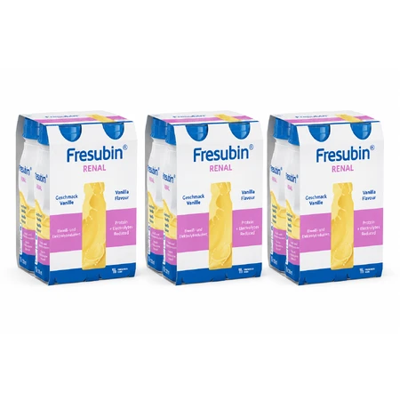 Fresubin Renal, preparat odżywczy, smak waniliowy, 12x200 ml: ceny i cechy