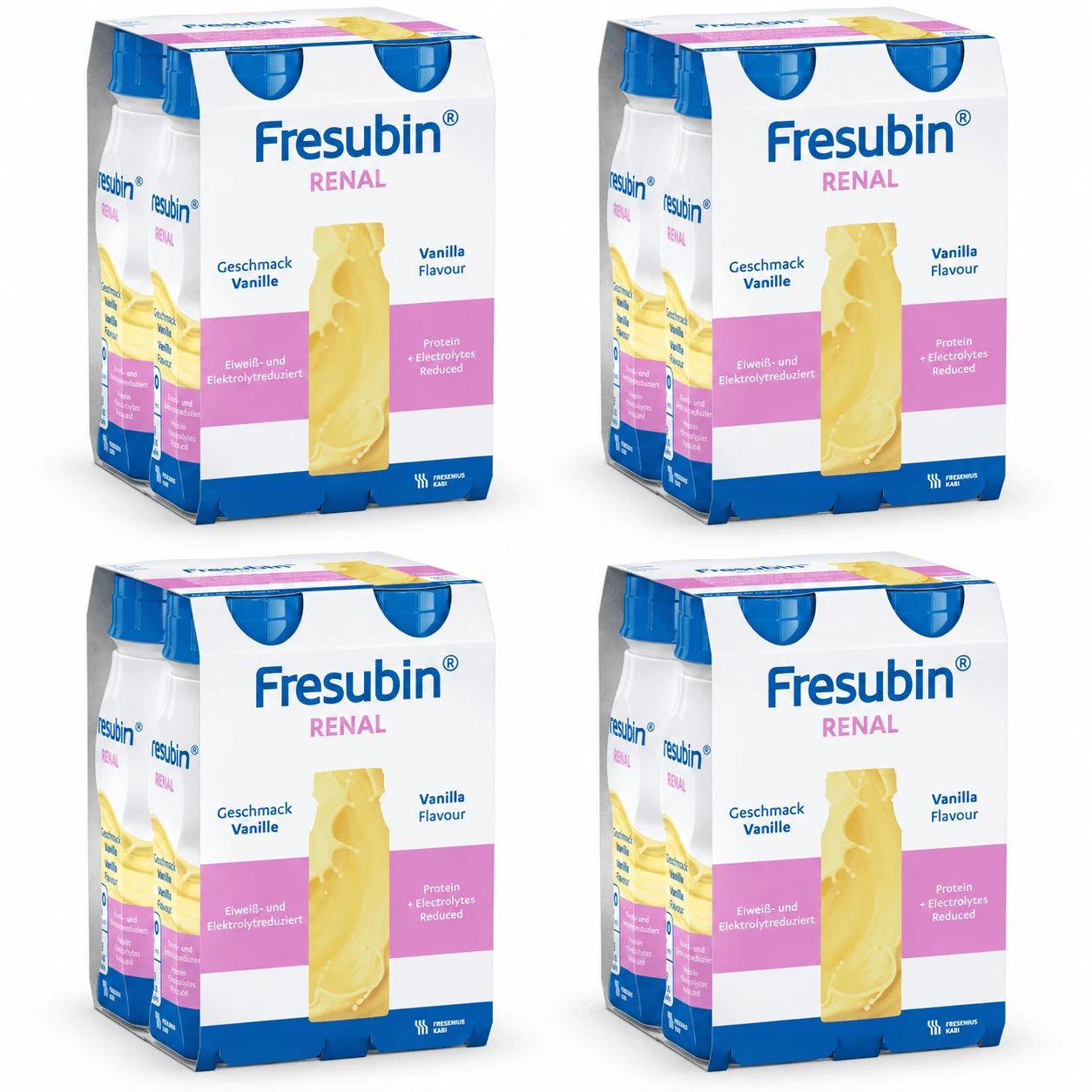 Fresubin Renal nutritional drink with vanilla flavor, 16x200 ml, Fresenius Kabi