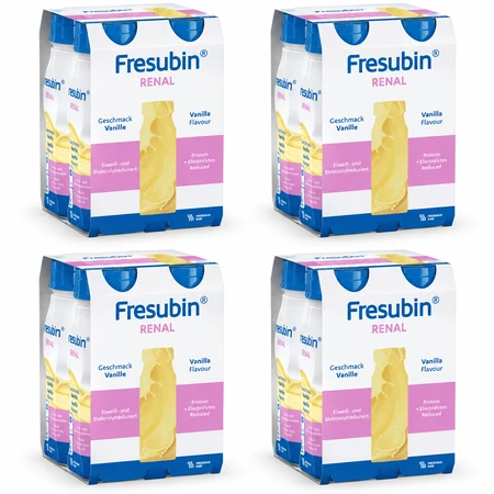 Fresubin Renal, préparation nutritionnelle, arôme vanille, 16x200 ml