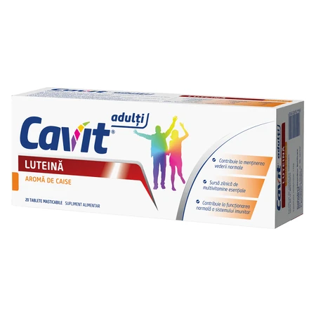 Cavit Adults Lutein, 2x20 chewable tablets, Biofarm