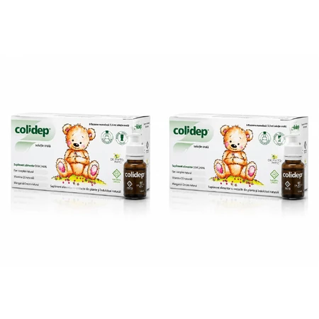 Colidep, 2x8 flacoane x 5,5 ml, Dr. Phyto